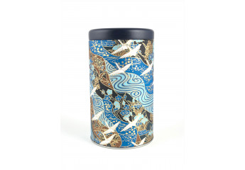Washi paper tin - White,...