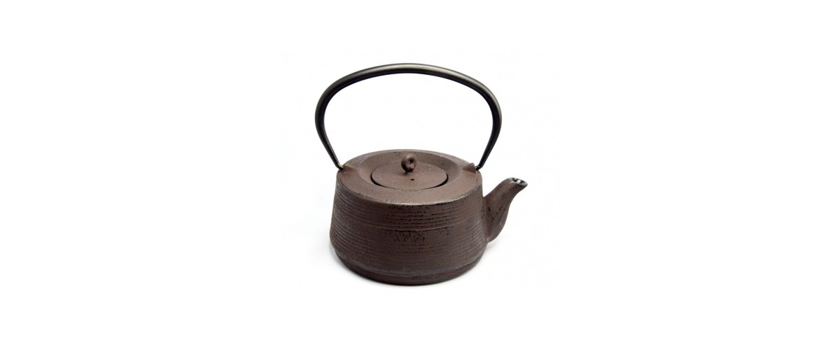 Brown Cast Iron Teapot 0 6l, Cast Iron Tea Warmer