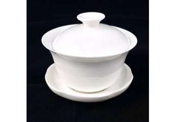 Gaiwan porcelaine blanche