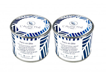 2 mini tea boxes - Paris en...
