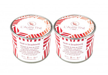 2 mini tea boxes - Noël à...