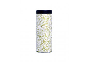 Washi tin - Gold and white