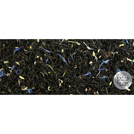 Organic black tea with lavender and bergamot.