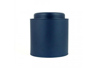 Blue tea tin - Large