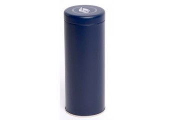 Blue tea tin - SMALL