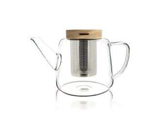 Glass teapot 1L