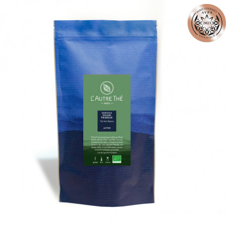 Sencha du Japon non ombré en vrac bio récolte de printemps 2024.