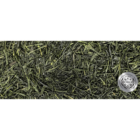 Thé vert Sencha primeur biologique grand cru du Japon en vrac.