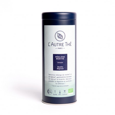 Réglisse menthe tisane