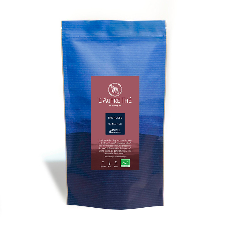 Organic black tea with bergamot, lemon, orange and grapefruit.