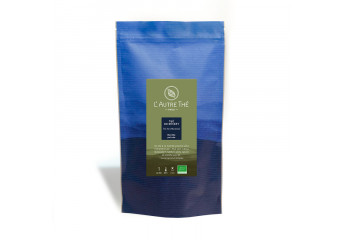 Organic gunpowder green tea with Moroccan peppermint