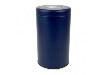 Blue tea tin - Medium