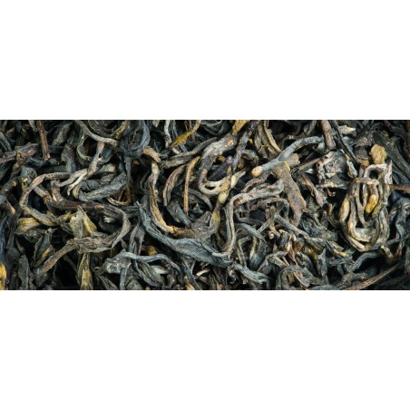 Artisanal dark Sheng tea from Laos