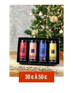 Idées cadeaux autour du thé entre 30 € à 50 €
