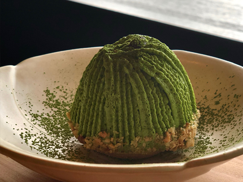 Pâtisserie au matcha