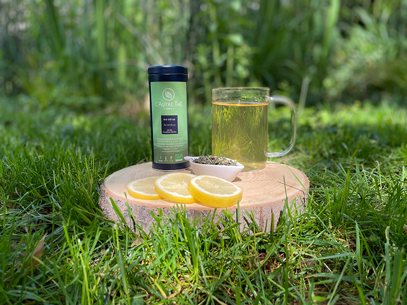 Thé vert au citron minceur, tisane & Thé minceur