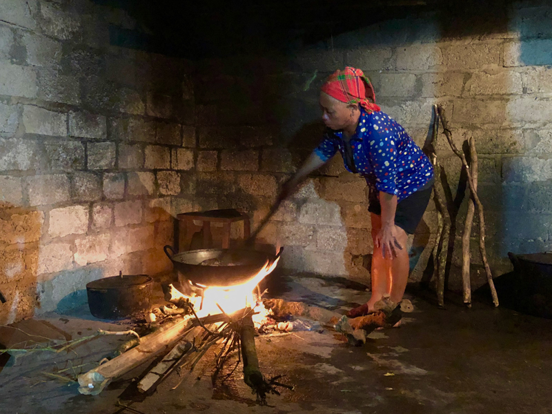 Hồ Thầu - repas chez l'habitant