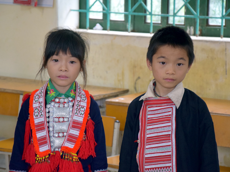 Costumes traditionnels du nord Vietnam