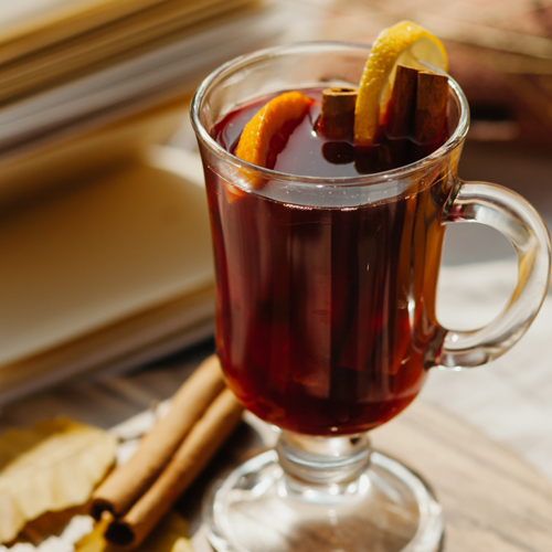 Recette : vin chaud au thé de Noël