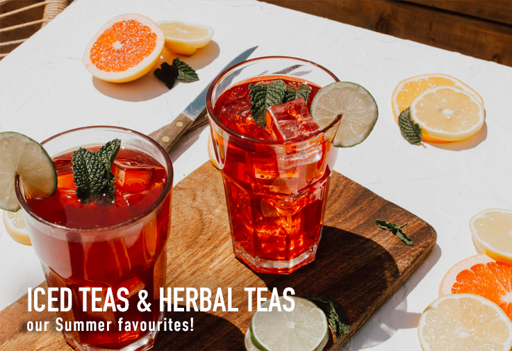 Iced teas and herbal teas