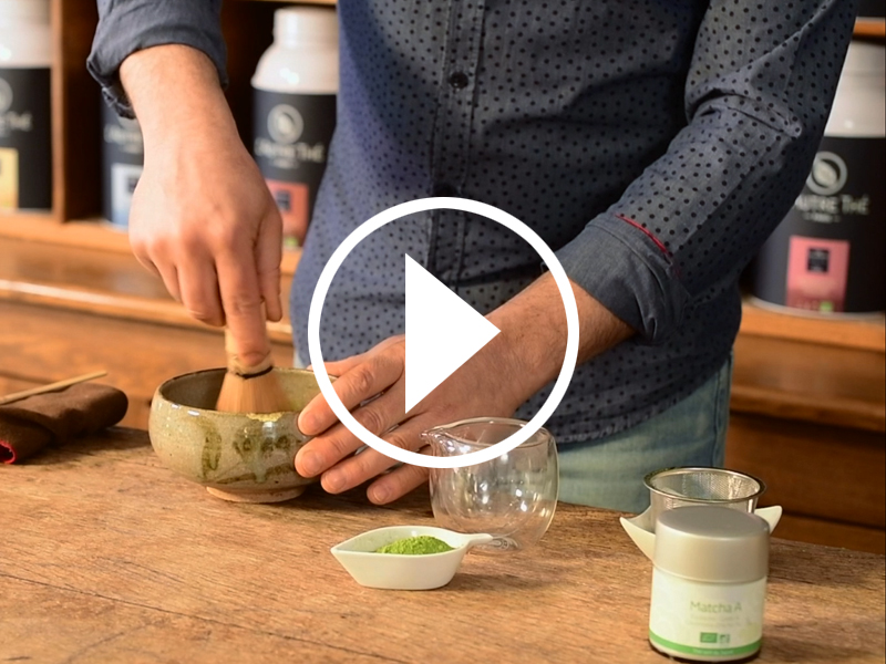 Tuto vidéo : la préparation du matcha