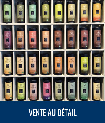 Vente de thés pour les boutiques